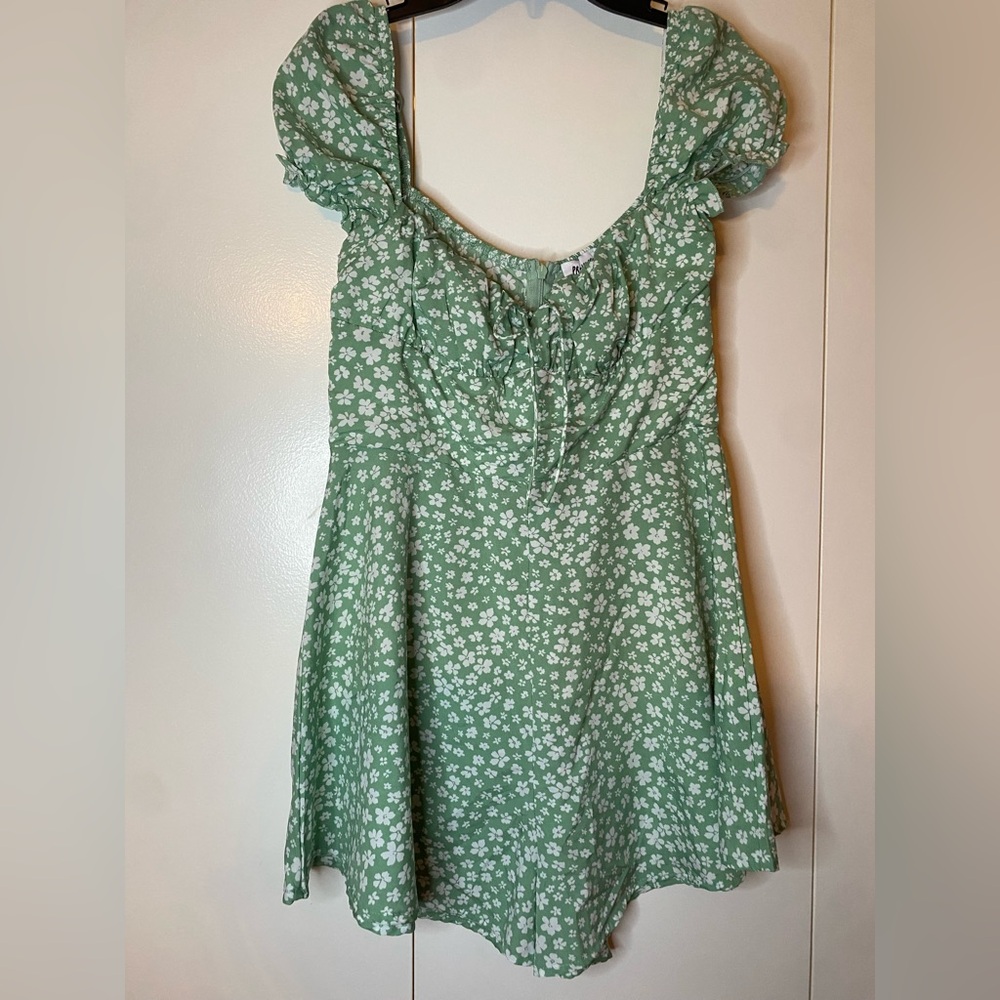 floral flowy romper